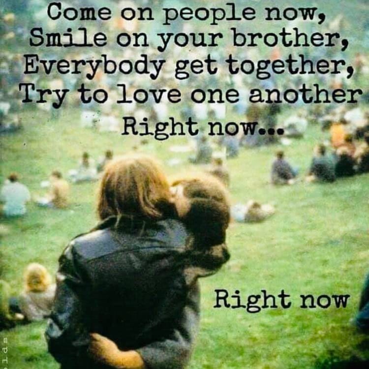 Come on People Now